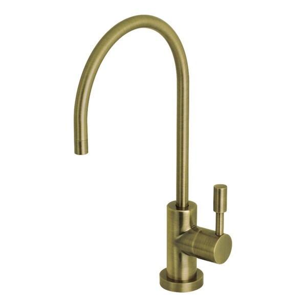 KS8193DL Concord Single Handle Water Filtration Faucet, Antique Brass